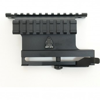 Кронштейн LEAPERS UTG боковой быстросъемный с 2-мя планками Weaver на Тигр, Сайгу, Вепрь (MNT-978)