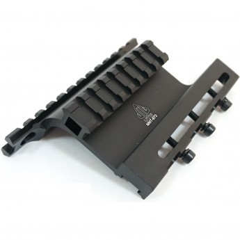 Кронштейн LEAPERS UTG боковой с 2-мя планками Weaver на Тигр, Сайгу, Вепрь (MNT-973)