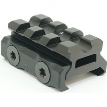 Кронштейн LEAPERS UTG WEAVER на Weaver, 3 слота, длина 40мм, высота 12мм (MT-RSX5S)