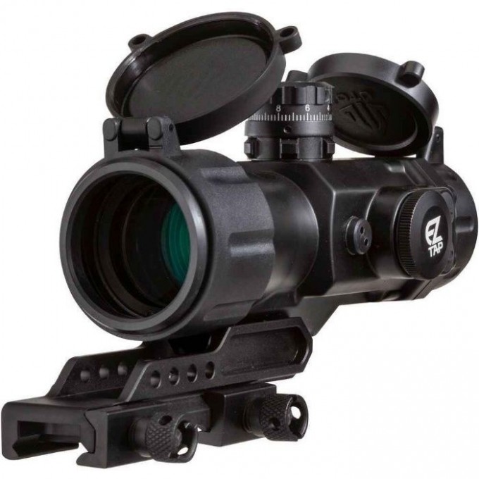 Прицел LEAPERS PRISM T4 CQB 4X32 крон. на Weaver, сетка Circle Dot, подсветка 36 цветов, клик 1/4MOA SCP-T4IECDQ