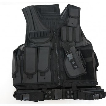 Разгрузочный жилет LEAPERS UTG тактический, цвет чёрный