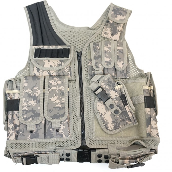 Разгрузочный жилет LEAPERS UTG тактический, цвет Digital PVC-V547RT